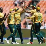 ICC T20 WC 2026 : South Africa continue their winning streak, beat UAE and top in Group